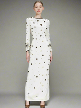 Luxury Crystal Embellished Maxi Dress